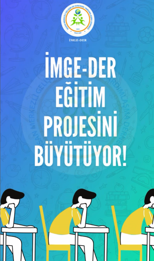 İmge Der Eğitim Projesini Büyütüyor...
